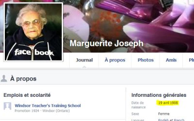 Marguerite Joseph, la centenaire de Facebook n’est plus