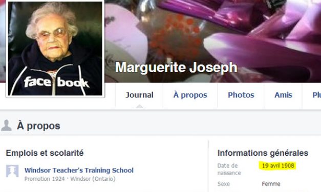 Marguerite Joseph, la centenaire de Facebook n’est plus