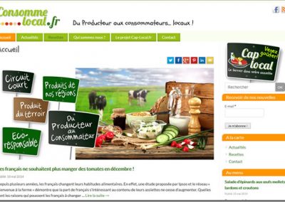 Consomme-local.fr, blog sur la consommation locale