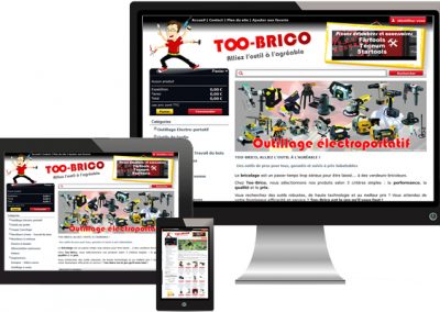 Too-brico.com, site de vente de bricolage